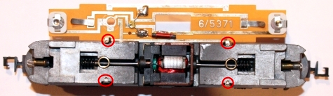 Fleischmann 103 115-2 Digitalumbau - Schritt 2